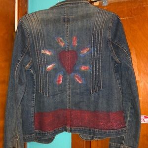 Custom made Levi’s jean jacket blazer